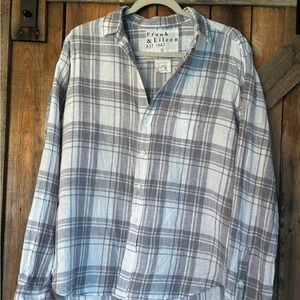 Frank & Eileen Large Linen blouse